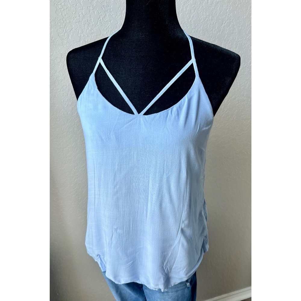 Light blue halter